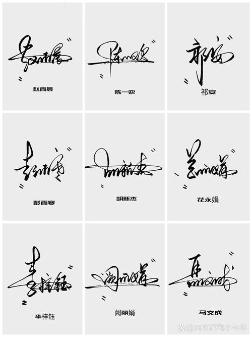  美国总统签名特点 _名人签字怎么练_