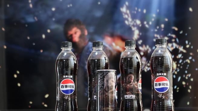 百事可乐抽奖二维码_百事可乐无糖电竞活动_百事可乐X黑神话悟空城市挑战赛