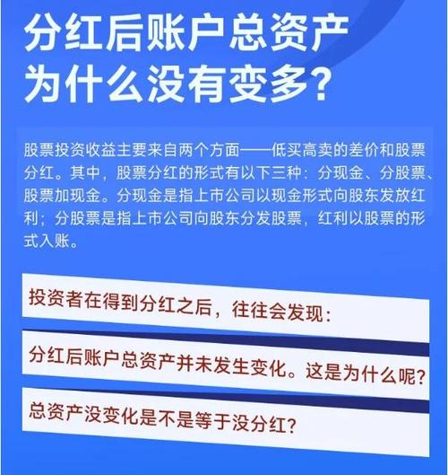 分红除权理解_股票分红真实意义_股票分红后除权等于没分红