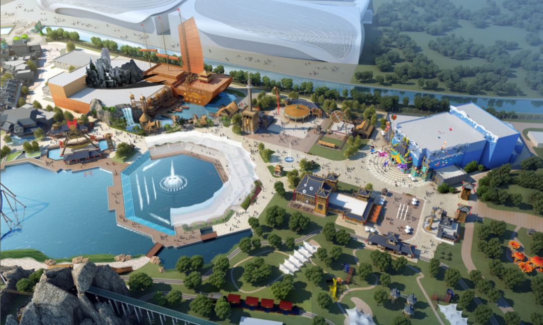 万达茂室外主题乐园_万达 无锡城_无锡万达文旅城