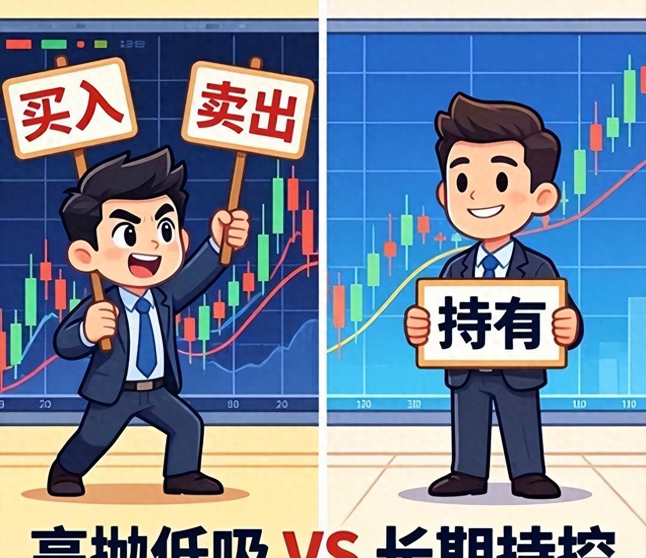 复利投资策略_长期高抛低吸炒一只股_长期持有优质股
