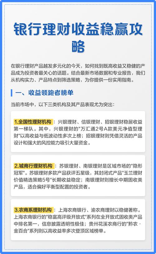 打破刚性兑付理财产品替代方案_招商银行哪个理财产品好_资管新规如何投资理财